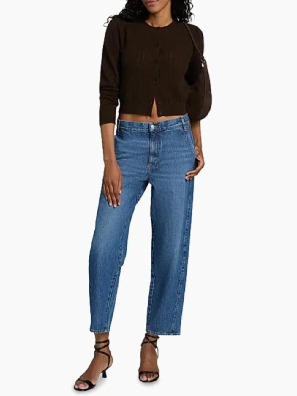 FRAME "The Candle" Barrel Leg Jeans in Hampshire Wash Size 28